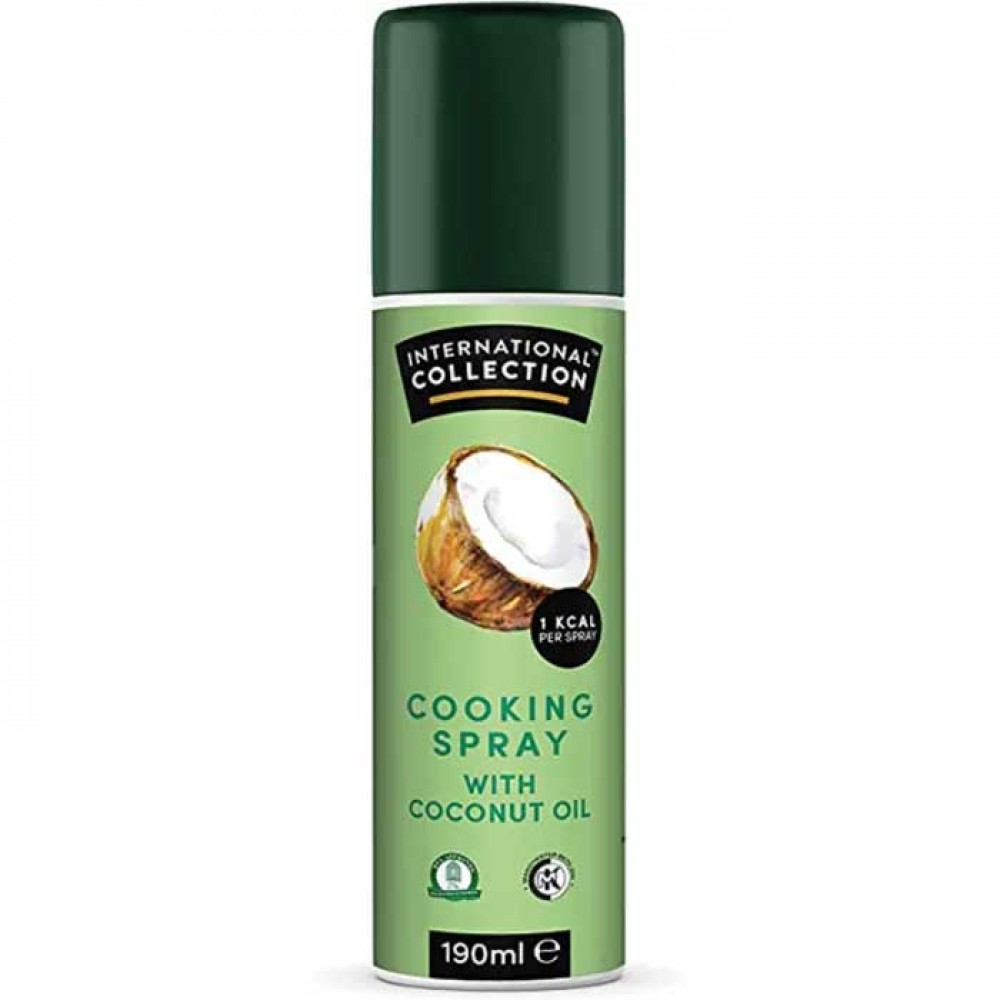 Cooking Spray Coconut Oil 190ml - International Collection
