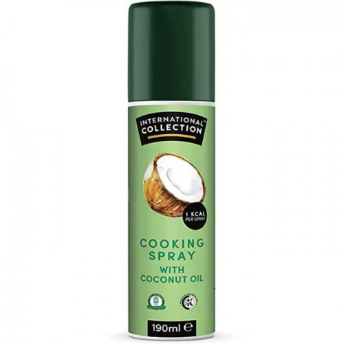 Cooking Spray Coconut Oil 190ml - International Collection