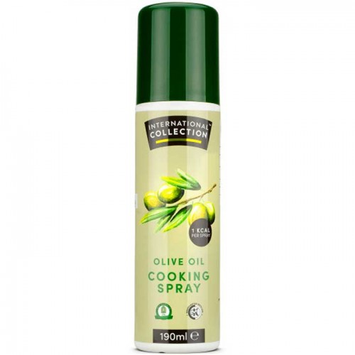 Cooking Spray Olive Oil 190ml - International Collection Cooking Spray Olive Oil 190ml - International Collection
