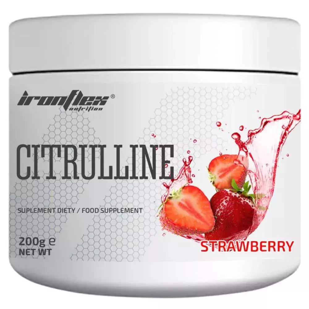Citrulline 200g - IronFlex Nutrition / Strawberry