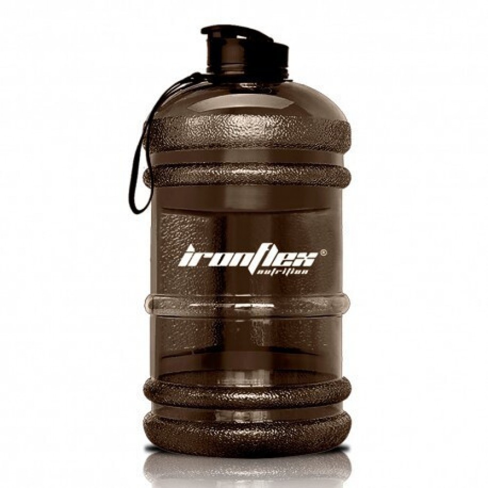 Water Gallon 2200ml Μαύρο Διάφανο - IronFlex