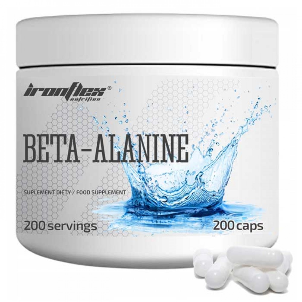 Beta-Alanine 200 caps - IronFlex Nutrition