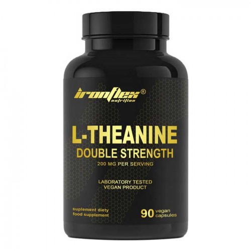 L-Theanine Double Strength 90 caps - IronFlex Nutrition L-Theanine Double Strength 90 caps - IronFlex Nutrition