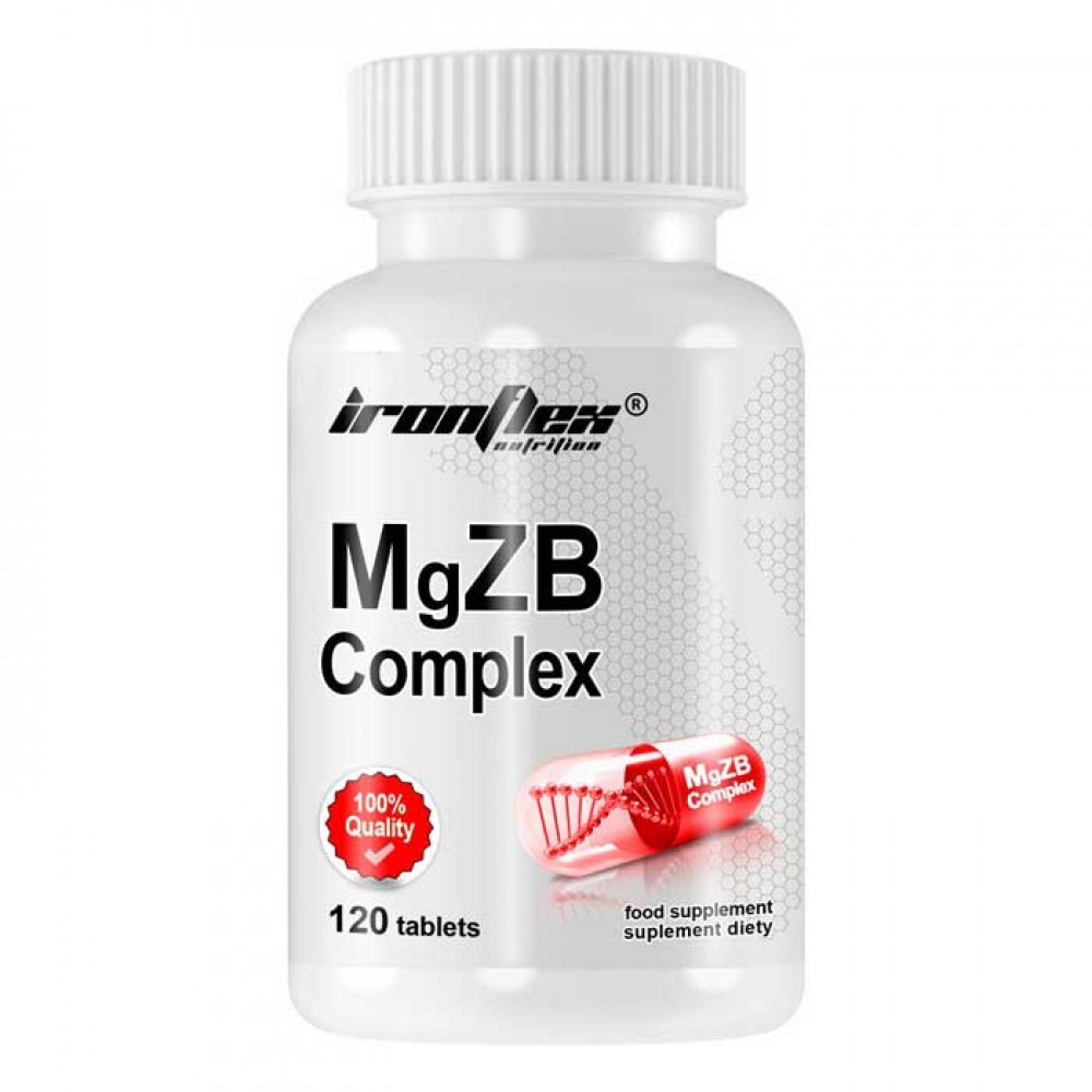 MgZb Complex 120 tabs - IronFlex Nutrition