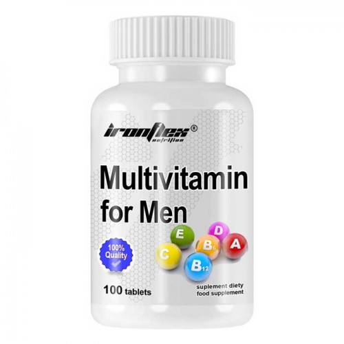 Multivitamin for Men 100 tabs - IronFlex Nutrition