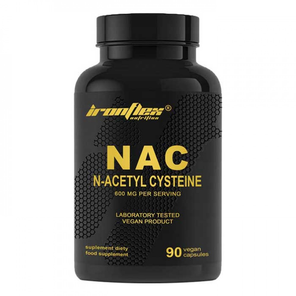 NAC (N-acetylocysteine) 90 caps - IronFlex Nutrition