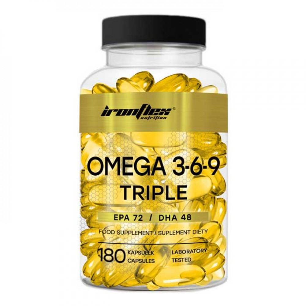 Omega 3-6-9 180 caps - IronFlex Nutrition