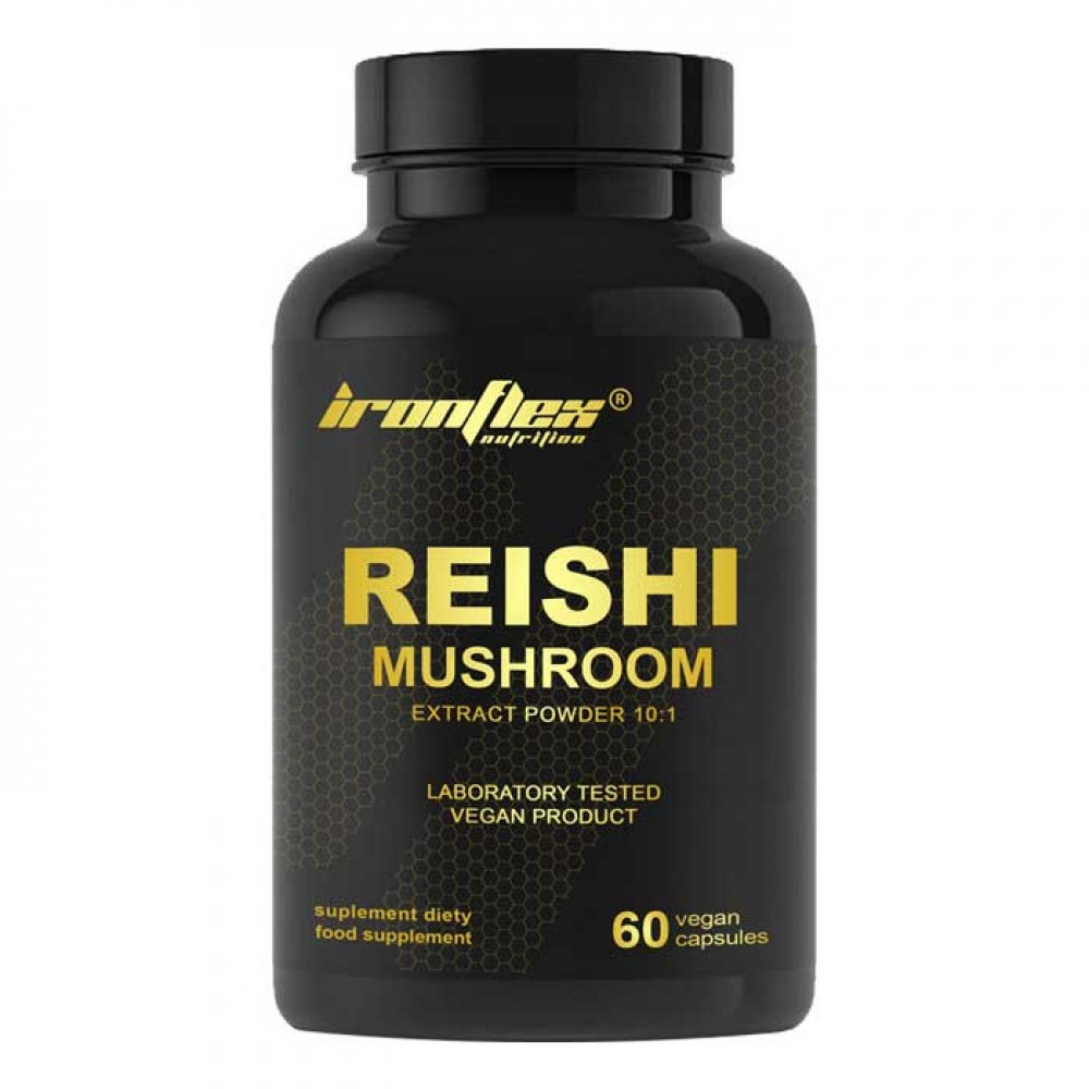 Reishi Mushroom 60 vcaps - IronFlex Nutrition