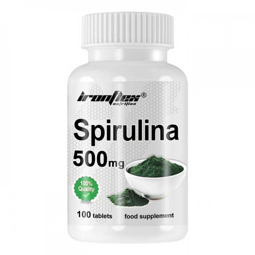 Spirulina 100 tabs - IronFlex Nutrition