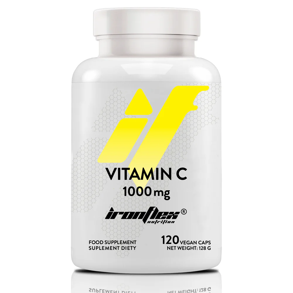 Vitamin C 1000mg 120 vegan caps / Ironflex