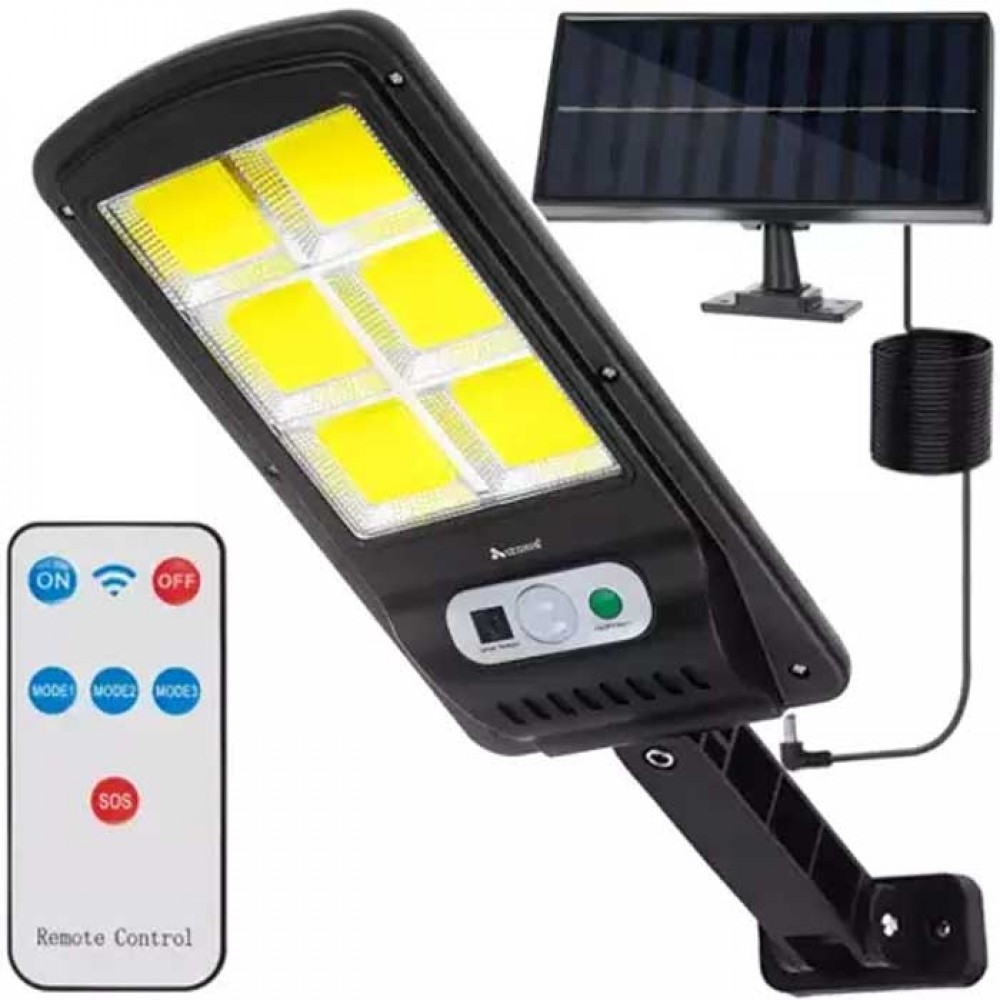 120 LED solar lamp with Izoxis external panel - Isotrade / Ηλιακό Φωτιστικό με Πάνελ