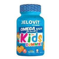 Omega 3-6-9 D3 Kids 60 gummies - Jelovit 