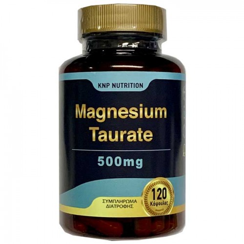 Magnesium Taurate 500mg 120 caps - KNP Nutrition Magnesium Taurate 500mg 120 caps - KNP Nutrition