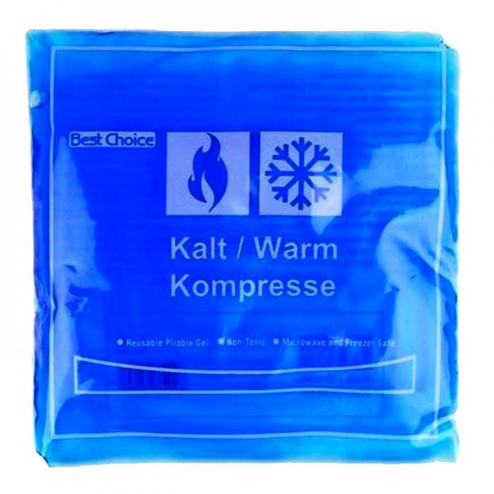 Hot Cold Pack 150gr 15x15cm - Best Choice / Κομπρέσα τζελ για κρύο-ζεστό επίθεμα