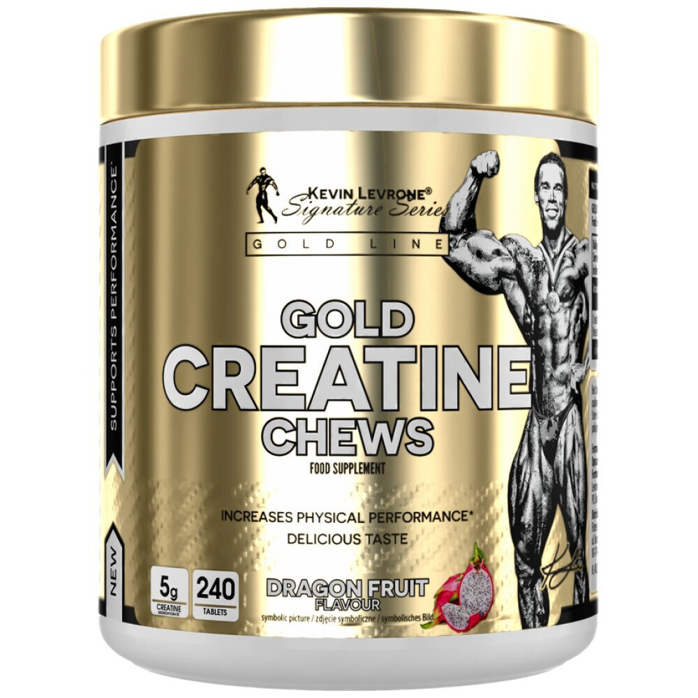 Creatine Gold Chews 240 tabs - Kevin Levrone / Dragon Fruit