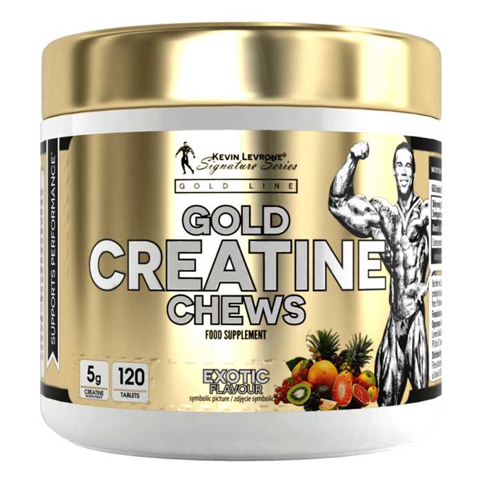 Creatine Gold Chews 120 tabs - Kevin Levrone