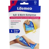 Cold-Warm 13 x 14 cm - Lifemed / Κομπρέσα τζελ για κρύο-ζεστό επίθεμα