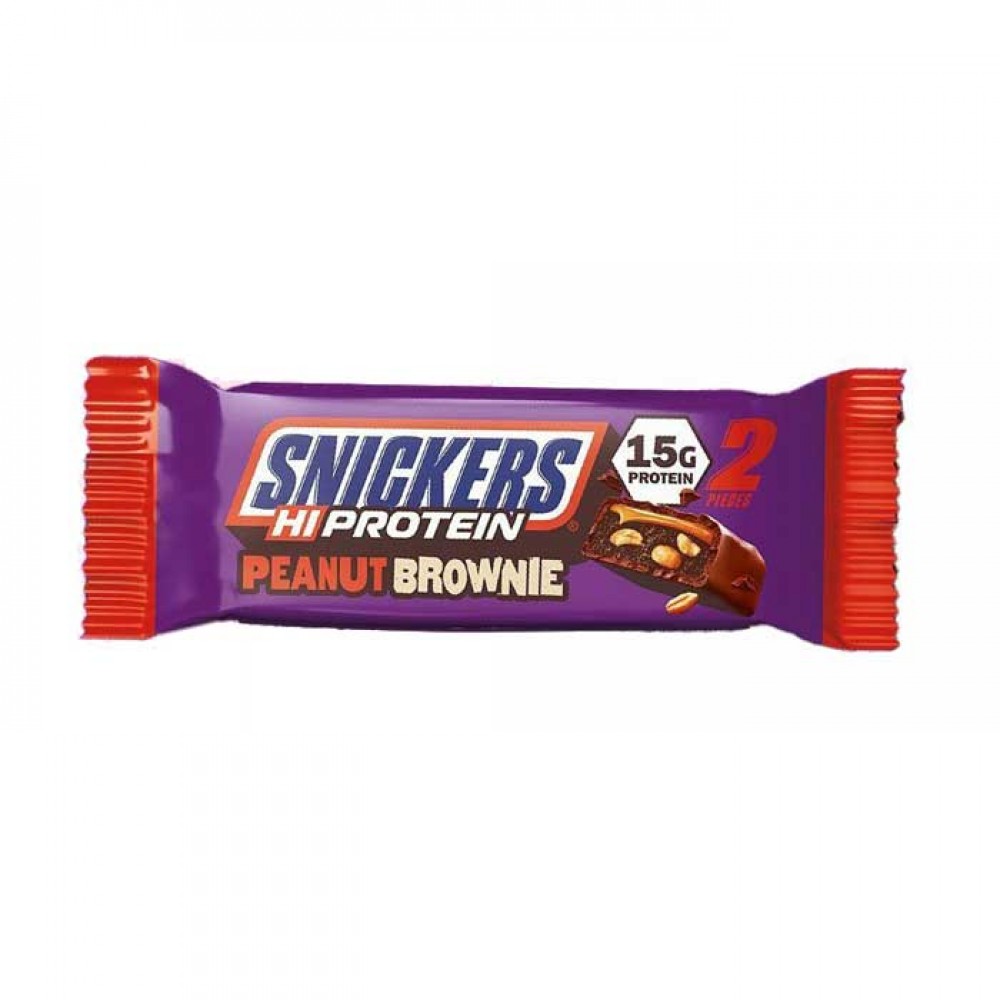 Snickers Hi-Protein Bar 50g / Peanut Brownie