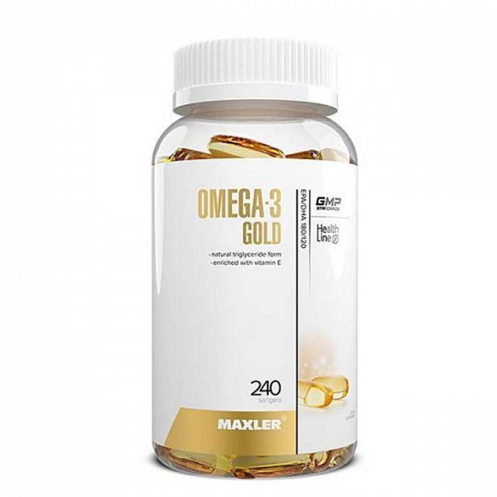 Omega-3 Gold 240 softgels - Maxler