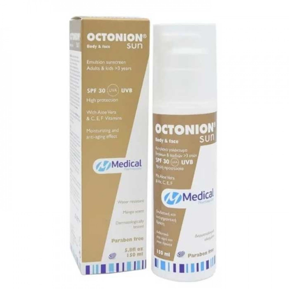 Octonion Sun Body & Face 150ml spf30 - Medical Octonion Sun Body & Face 150ml spf30 - Medical