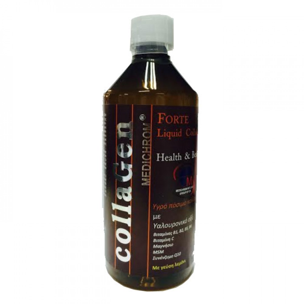 Collagen Forte με Στέβια 500 ml - Medichrom / Πόσιμο Κολλαγόνο
