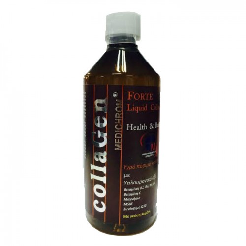 Collagen Forte με Στέβια 500 ml - Medichrom / Πόσιμο Κολλαγόνο Collagen Forte με Στέβια 500 ml - Medichrom / Πόσιμο Κολλαγόνο