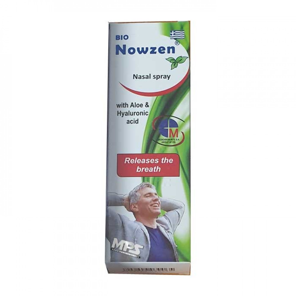 Bio Nowzen Spray με Αλόη & Υαλουρονικό οξύ 20ml - Medichrom