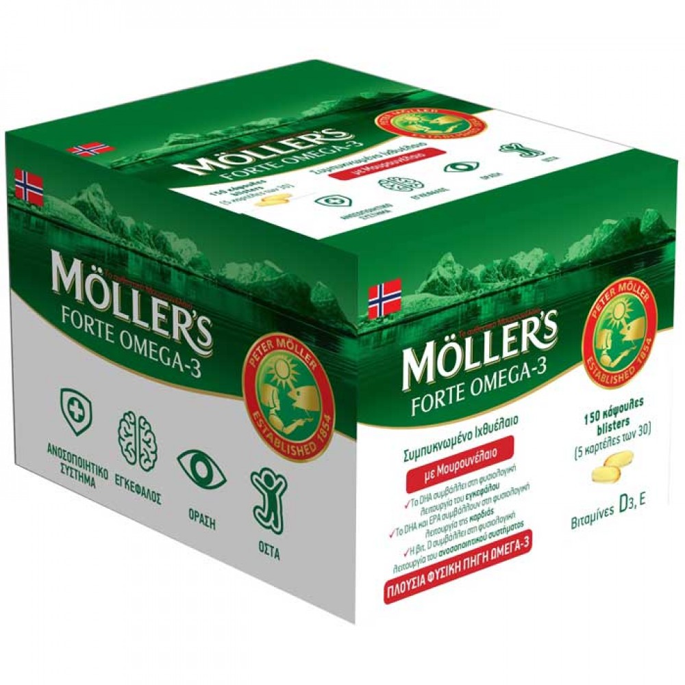 Mollers Forte Omega-3 150 caps Mollers Forte Omega-3 150 caps