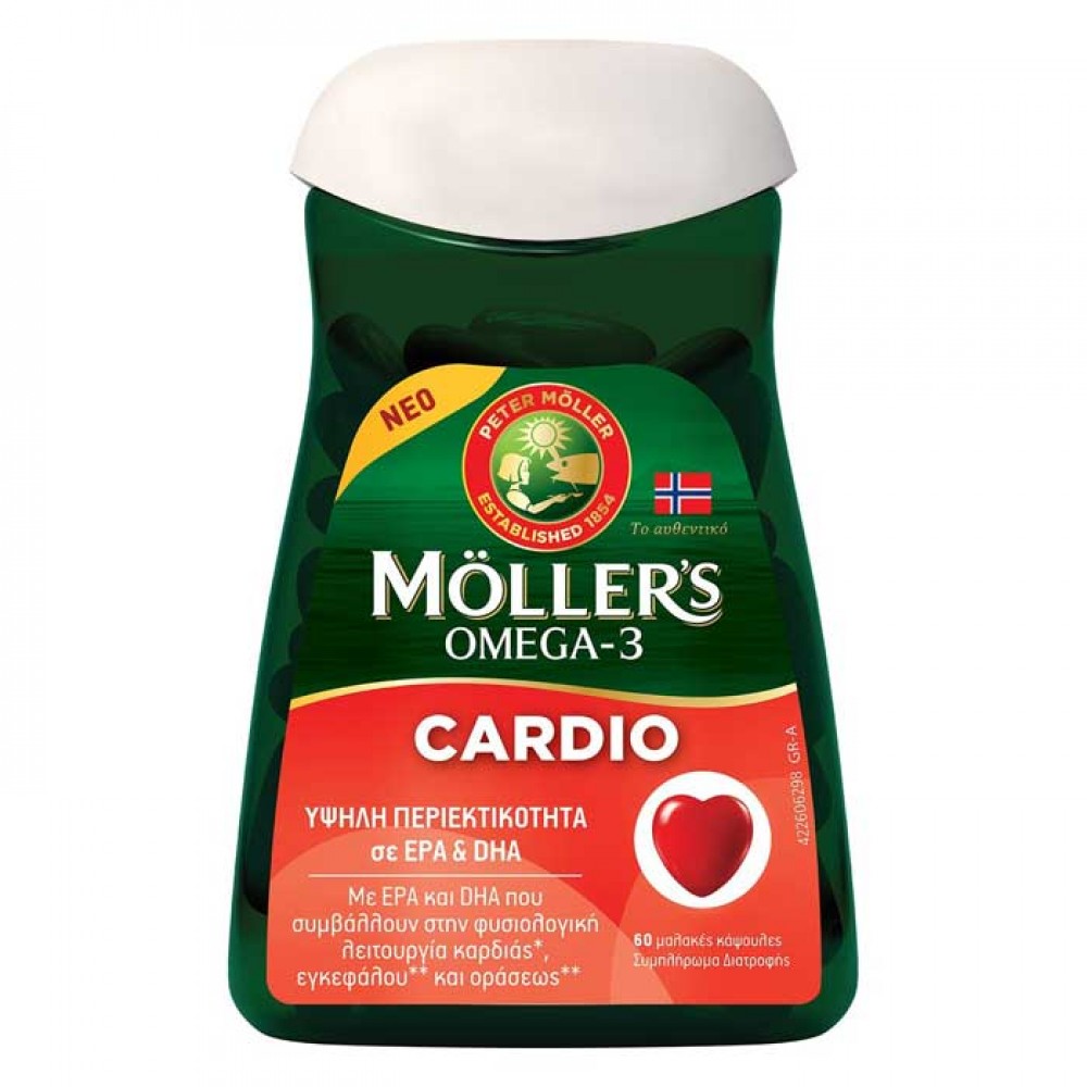 Mollers Omega-3 Cardio 60 caps Mollers Omega-3 Cardio 60 caps
