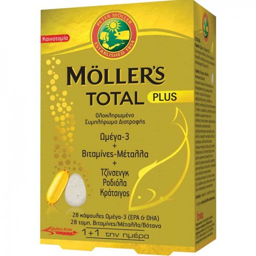 Mollers Total Plus 28 caps + 28 tabs Mollers Total Plus 28 caps + 28 tabs
