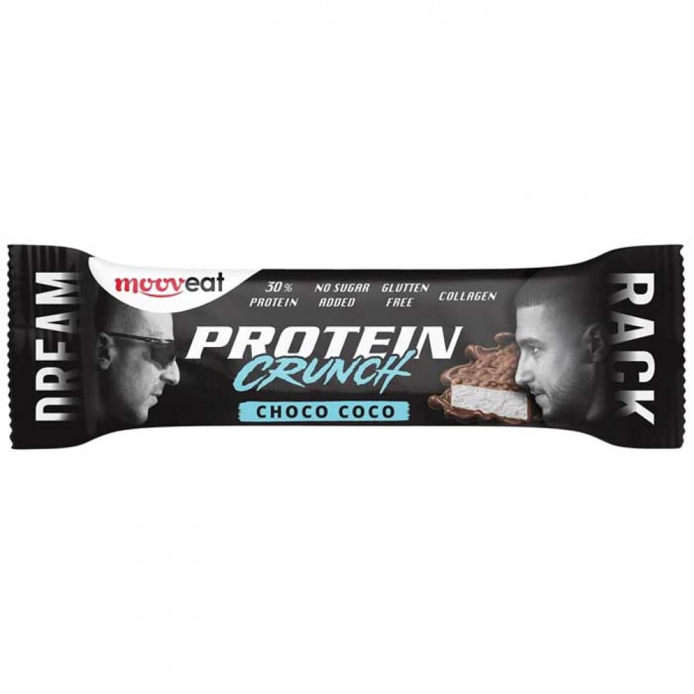 Crunch bar 65gr 30% Protein - Mooveat Crunch bar 65gr 30% Protein - Mooveat