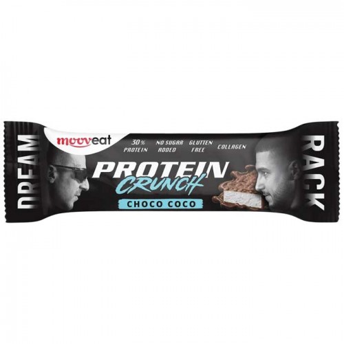 Crunch bar 65gr 30% Protein - Mooveat Crunch bar 65gr 30% Protein - Mooveat