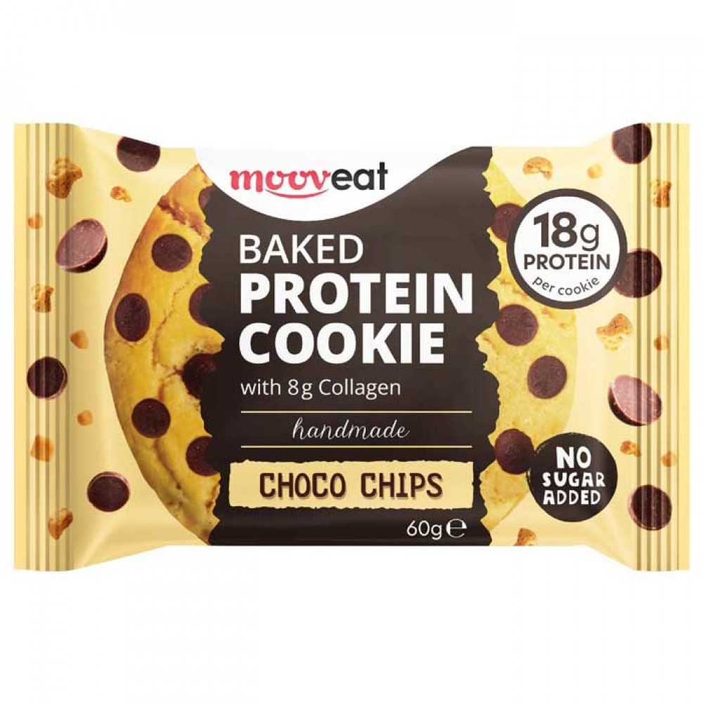 Baked Protein Cookie 60gr - MOOVeat Baked Protein Cookie 60gr - MOOVeat