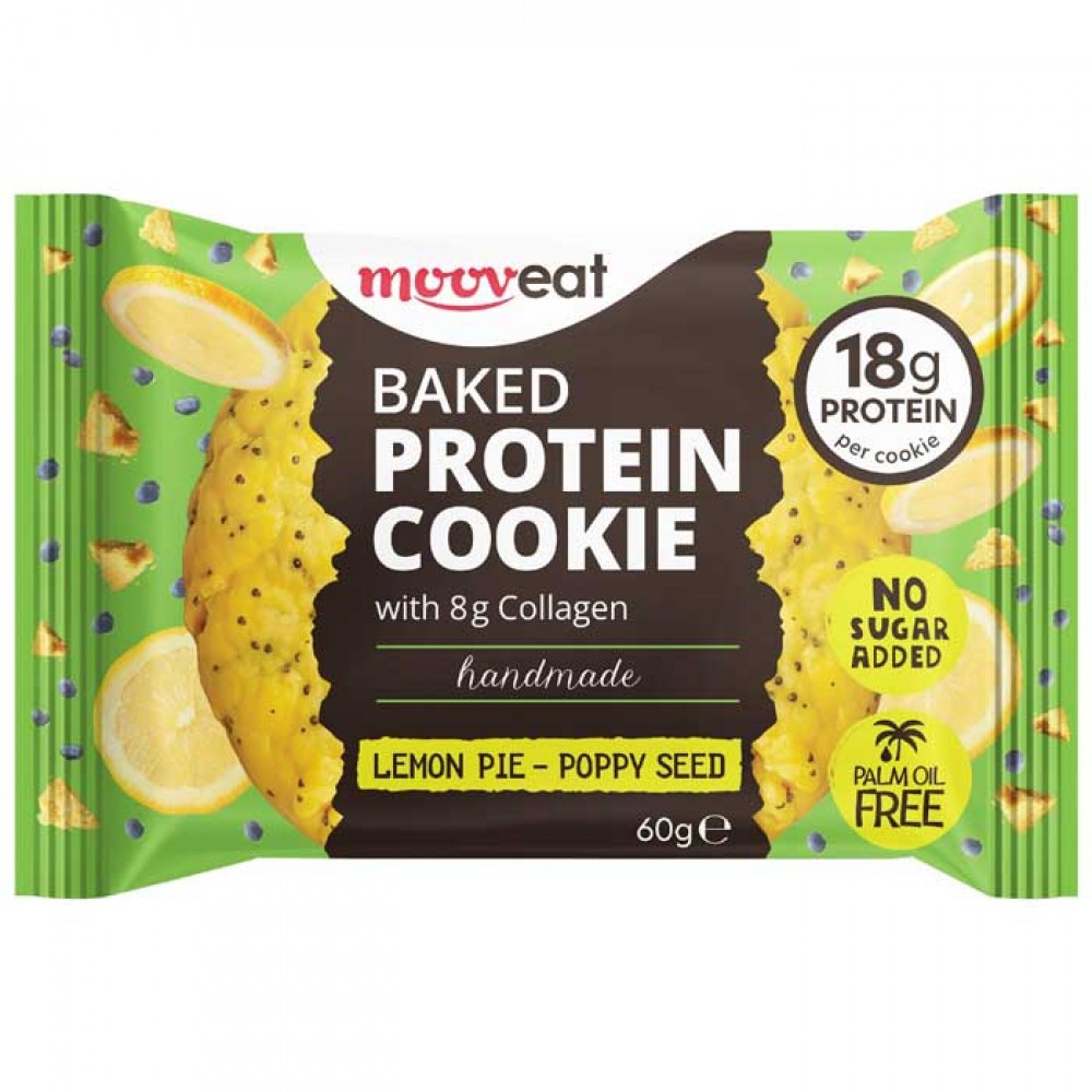 Baked Protein Cookie 60gr - MOOVeat Baked Protein Cookie 60gr - MOOVeat