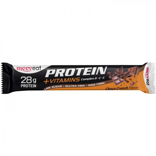 Protein +VITAMINS bar 80gr - MOOVeat Protein +VITAMINS bar 80gr - MOOVeat