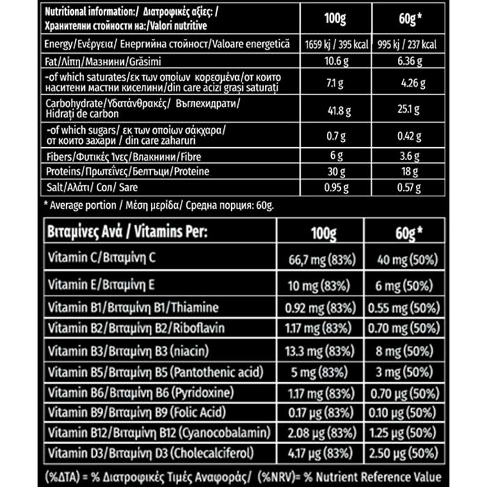 Vita Rich Protein bar 60gr - MOOVeat