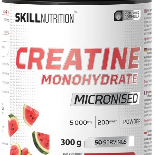 Creatine Monohydrate 300gr 200mesh / Skill - Watermellon (Καρπούζι)