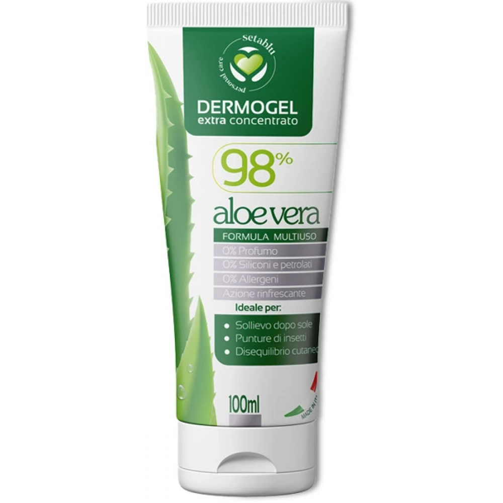 Dermogel Aloe Vera Pure 98% 100ml - Setablu
