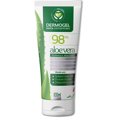 Dermogel Aloe Vera Pure 98% 100ml - Setablu