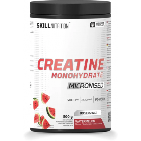 Creatine Monohydrate 500gr 200mesh / Skill - Watermellon (Καρπούζι)