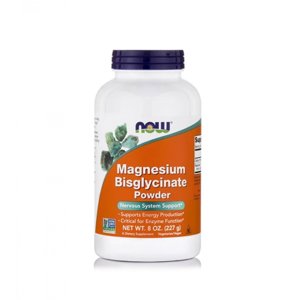 Magnesium Bisglycinate Powder 227g / Now Foods