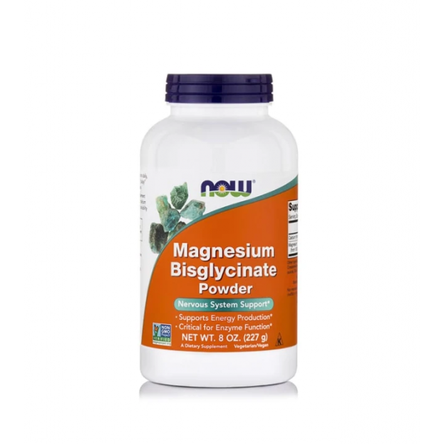 Magnesium Bisglycinate Powder 227g / Now Foods