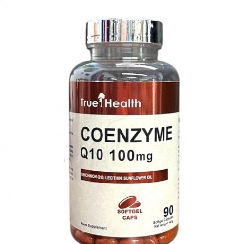 Coenzyme Q10 100mg 100sgels / True Health