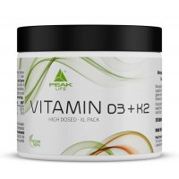 Vitamin D3+K2 5000/150 120tab / Peak