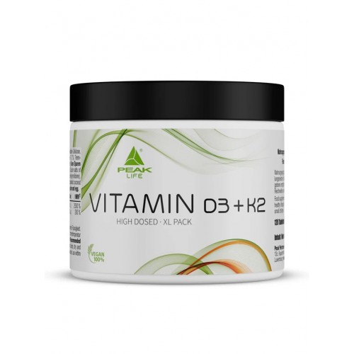 Vitamin D3+K2 5000/150 120tab / Peak