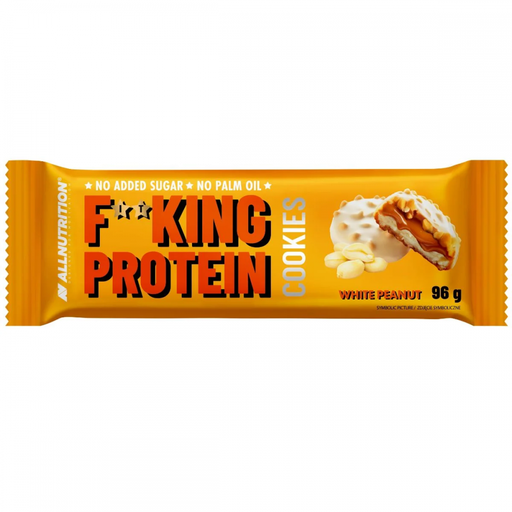 Fitking Protein Cookies 96gr / AllNutrition - white peanut