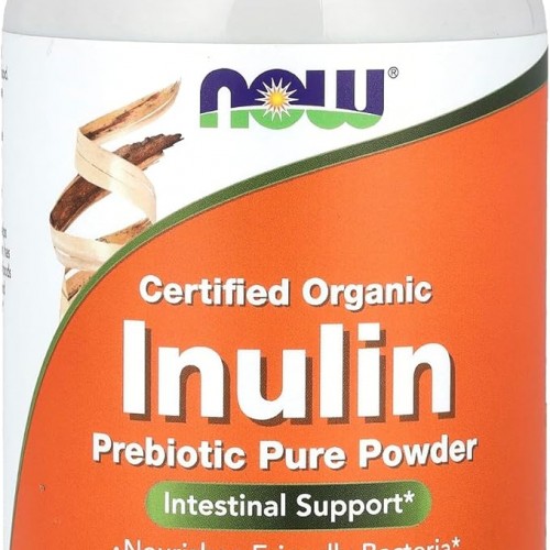 Inulin Organic Pure Powder 227gr - Now Foods