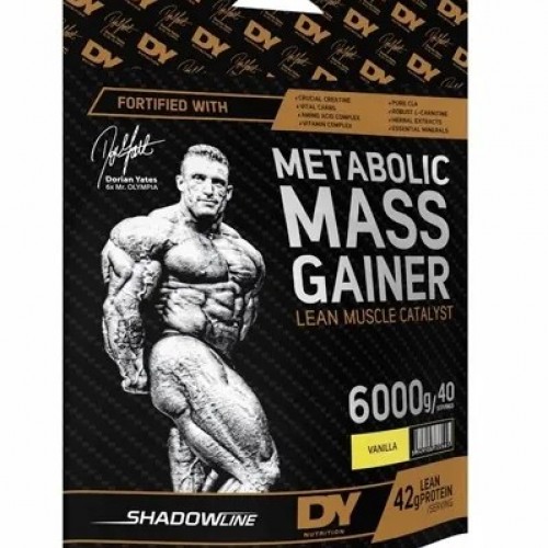 Metabolic Mass Gainer με Κρεατίνη 6kg - Dorian Yates Nutrition / Vanilla