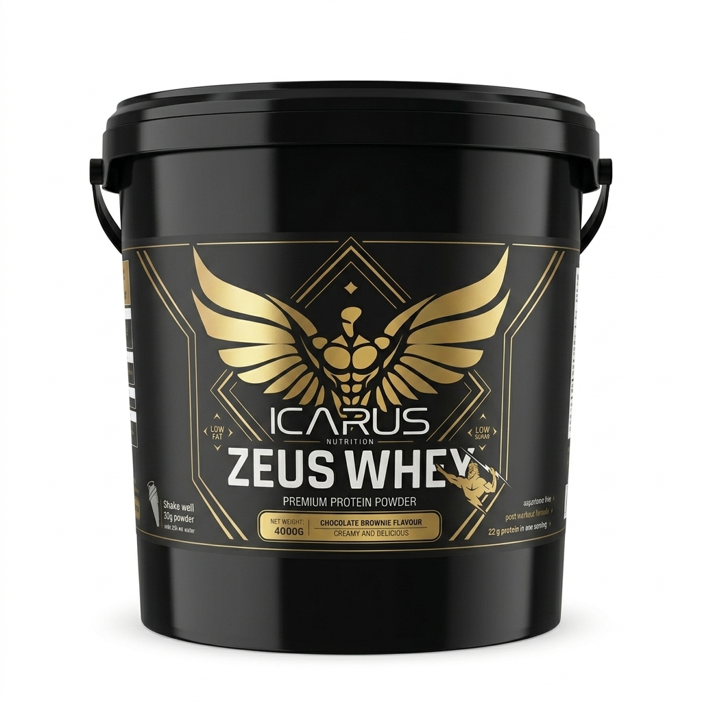 Zeus Whey 4kg  whey protein - Icarus Nutrition / Chocolate Brownie