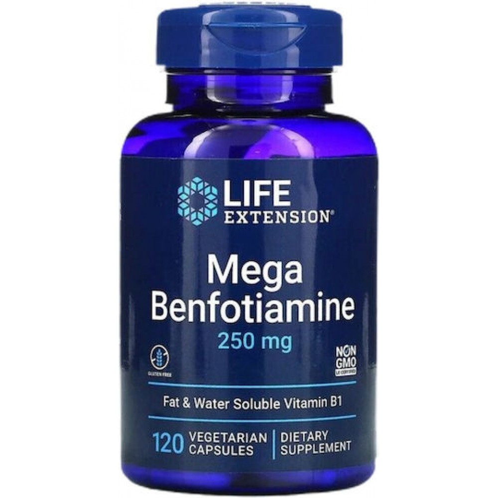 Mega Benfotiamine 250mg 120vcaps / Life Extension